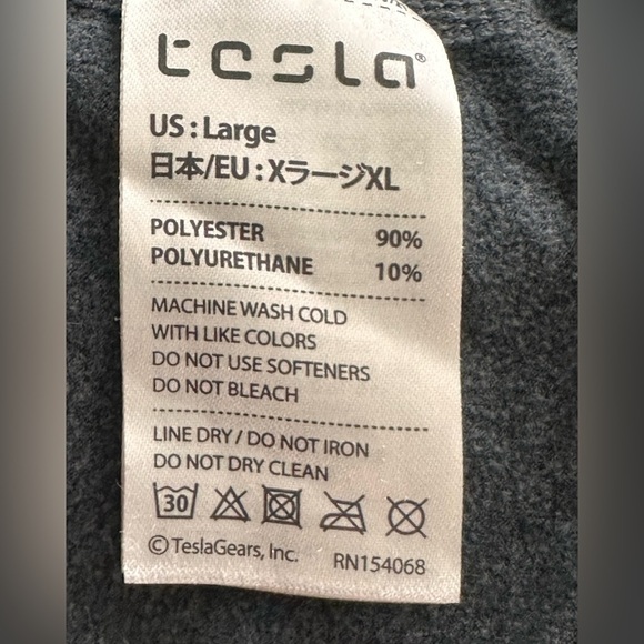⬛Tesla Gear Long-Sleeved Shirt – Size Large - Picture 2 of 6